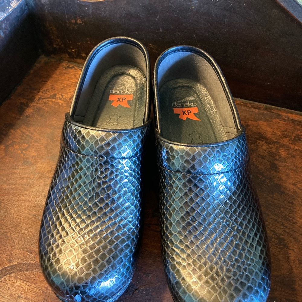 Grey/Black Dansko Clogs size 38